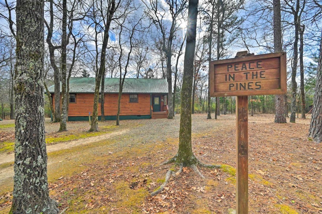 Stephens Gap Quiet Woodsy Getaway With Hot Tub In Broken Bowヴィラ エクステリア 写真